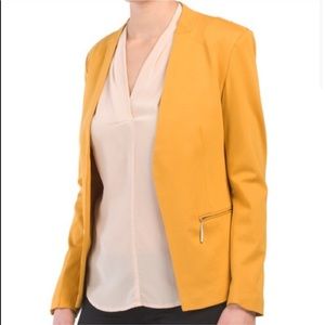 Carmen Mustard Yellow Blazer 10